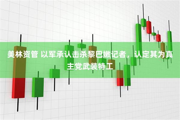 美林资管 以军承认击杀黎巴嫩记者，认定其为真主党武装特工